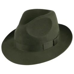 Sale Chapeau Fedora en Laine Feutrée Goodwood sauge Femme/Homme Chapeaux Trilby|Chapeaux Fedora
