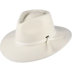 Best Sale Chapeau Fedora en Laine Feutrée Pliable Joanna blanc cassé Femme Chapeaux Trilby|Chapeaux Fedora