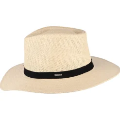 Store Chapeau Fedora en Paille Toyo Pliable Carolina naturel Femme Chapeaux Fedora|Chapeaux Trilby