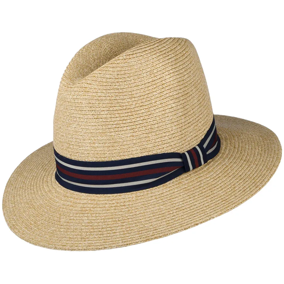 Shop Chapeau Fedora en Paille Toyo Antigua naturel Femme/Homme Chapeaux Trilby|Chapeaux Fedora