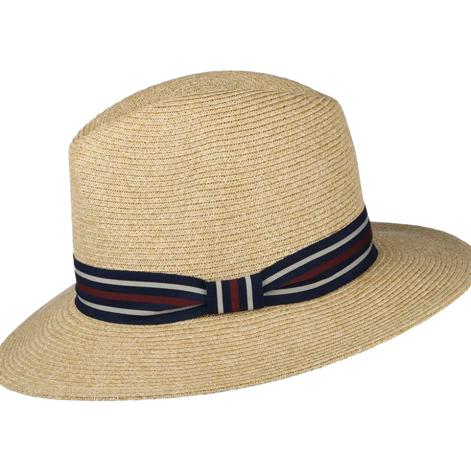 Shop Chapeau Fedora en Paille Toyo Antigua naturel Femme/Homme Chapeaux Trilby|Chapeaux Fedora