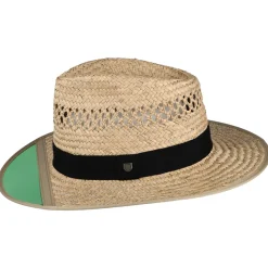 Online Chapeau Fedora en Paille Hunter beige sable Femme/Homme Chapeaux Trilby|Chapeaux Fedora