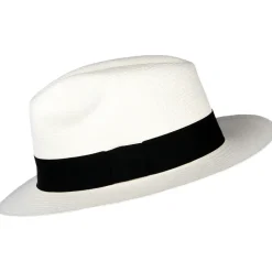Sale Chapeau Fedora Panama Clasico décoloré JAXON & JAMES Femme Chapeaux Trilby|Chapeaux Fedora