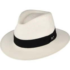 Fashion Chapeau Fedora Panama Sandown décoloré Femme Chapeaux Trilby|Chapeaux Fedora