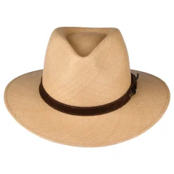 Best Chapeau Fedora Panama Walkabout beige sable Femme/Homme Chapeaux Trilby|Chapeaux Fedora
