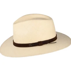 Outlet Chapeau Fedora Panama Walkabout naturel Femme/Homme Chapeaux Trilby|Chapeaux Fedora
