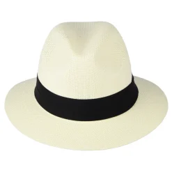 Shop Chapeau Fedora Safari Mat en Paille Toyo ivoire Femme/Homme Chapeaux Trilby|Chapeaux Fedora