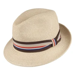 Cheap Chapeau Fedora Salem naturel Femme/Homme Chapeaux Trilby|Chapeaux Fedora