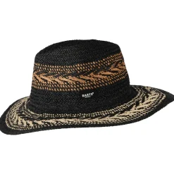 Fashion Chapeau Fedora Été Caledona noir Femme Chapeaux Trilby|Chapeaux Fedora