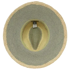 New Chapeau Fedora Été Valencia naturel-denim Femme Chapeaux Trilby|Chapeaux Fedora