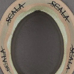 Sale Chapeau Gambler de Golf en Paille naturel-bleu Femme/Homme Chapeaux Été|Chapeaux De Paille