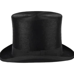 Cheap Chapeau Haut de Forme à Calotte Haute en Fourrure Feutrée noir Homme Hauts De Forme|Chapeaux Homme