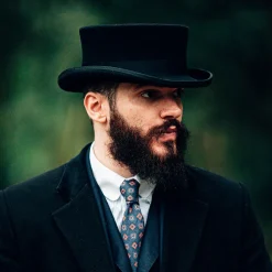 Best Chapeau Haut de Forme Deadman noir JAXON & JAMES Homme Hauts De Forme|Grandes Tailles