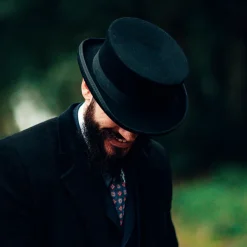 Best Chapeau Haut de Forme Deadman noir JAXON & JAMES Homme Hauts De Forme|Grandes Tailles