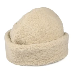 Hot Chapeau Hiver en Fausse Fourrure Sherpa Ginsburg avoine Femme Fausse Fourrure|Chapeaux Hiver