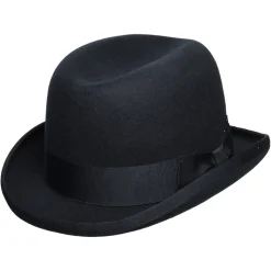 Cheap Chapeau Homburg Churchill bleu marine Homme Grandes Tailles|Chapeaux Homme