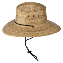 Store Chapeau Lifeguard en Paille de Palmier Tressée Mt. Momma toast Homme Chapeaux Été|Chapeaux De Paille