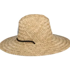 Flash Sale Chapeau Lifeguard en Paille Crest beige sable Femme Chapeaux Été|Chapeaux De Paille