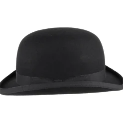 Fashion Chapeau Melon en Laine Feutrée noir Homme Chapeaux Homme