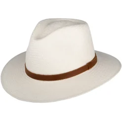Discount Chapeau Panama Fedora Safari décoloré Femme Chapeaux Trilby|Chapeaux Fedora