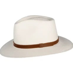 Discount Chapeau Panama Fedora Safari décoloré Femme Chapeaux Trilby|Chapeaux Fedora