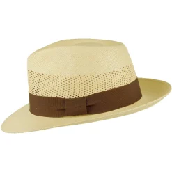 Sale Chapeau Panama Ventilé naturel Femme/Homme Chapeaux Été|Chapeaux Panama