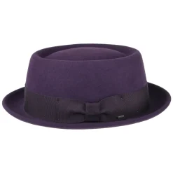 Cheap Chapeau Pork Pie Déformable Hydrofuge Darron en Laine Feutrée violet Homme Chapeaux Pork Pie|Chapeaux Homme