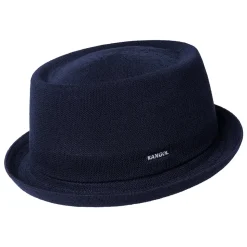 Store Chapeau Pork Pie en Bambou Mowbray bleu foncé Homme Chapeaux Pork Pie|Chapeaux Homme