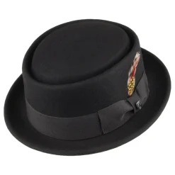 Best Chapeau Pork Pie en Laine Déformable noir JAXON & JAMES Homme Grandes Tailles|Chapeaux Pork Pie