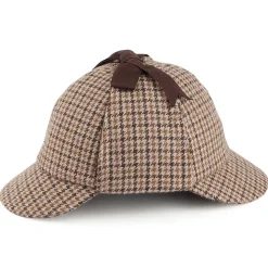 Cheap Chapeau Sherlock Holmes à motifs en pieds de poule JAXON & JAMES Homme Grandes Tailles|Chapeaux Homme