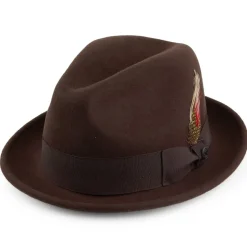 Online Chapeau Trilby Déformable Blues marron JAXON & JAMES Femme/Homme Chapeaux Trilby|Chapeaux Fedora