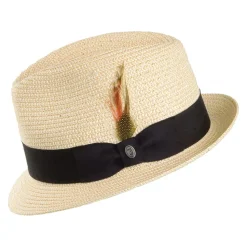 Clearance Chapeau Trilby en Paille Toyo naturel JAXON & JAMES Femme Chapeaux Trilby|Chapeaux Fedora
