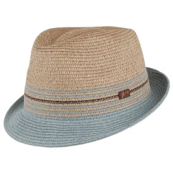 Clearance Chapeau Trilby en Paille Toyo Hooper naturel Femme/Homme Chapeaux Trilby|Chapeaux Fedora