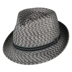 Cheap Chapeau Trilby Mannes anthracite mélangé Femme/Homme Chapeaux Trilby|Chapeaux Fedora