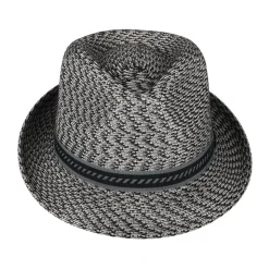 Cheap Chapeau Trilby Mannes anthracite mélangé Femme/Homme Chapeaux Trilby|Chapeaux Fedora