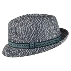 Hot Chapeau Trilby Mannes bleu marine et mix de couleurs Femme/Homme Chapeaux Trilby|Chapeaux Fedora