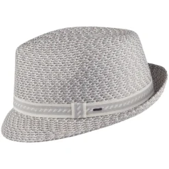 Discount Chapeau Trilby Mannes gris-beige sable Femme/Homme Chapeaux Trilby|Chapeaux Fedora