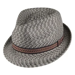 Store Chapeau Trilby Mannes mélange de marrons Femme/Homme Chapeaux Trilby|Chapeaux Fedora